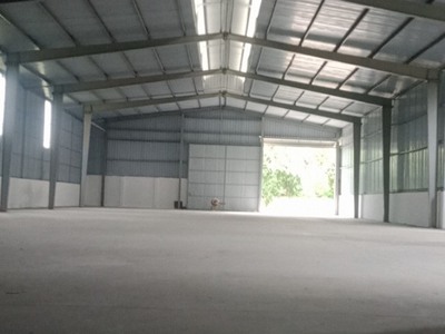 Cho thuê 1000m2 và 1800m2 ở ccn cầu gáo đan phượng kho cao 9m khung zamil 1