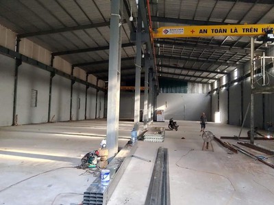 Cho thuê kho xưởng tại kcn thanh oai , hà nội. diện tích 1200m khung zamil cao 12m pccc đầy đủ 0