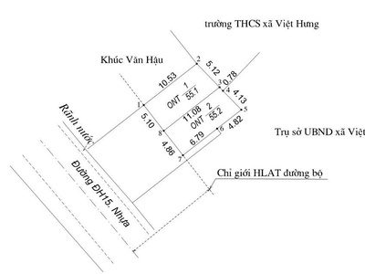 Cần bán lô đất 55m mặt đường dh15 xã việt hưng, văn lâm, hưng yên, kinh doanh tốt 4