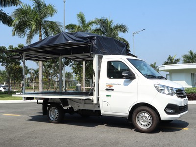 THACO FRONTIER TF230 thùng mui bạt mở vỹ 1