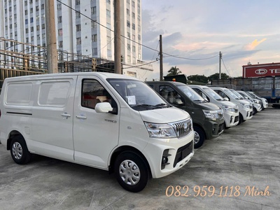 Xe tải van TERACO V6 mới 2024 bản 2 chỗ và 5 chỗ máy SUZUKI GDi xe có sẵn giao ngay hỗ trợ trả góp 1