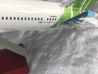 Mô hình máy bay Boeing 787 Dreamliner, Bamboo Airways, chất liệu hợp kim, nhựa đường nét sắc sảo, s 2