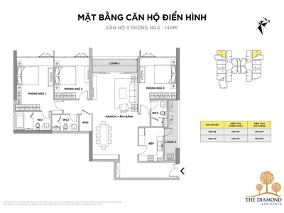 20 suất vào tên trực tiếp căn hộ brg lê văn lương, diện tích 145m2 - 151m2 - 161m2 1