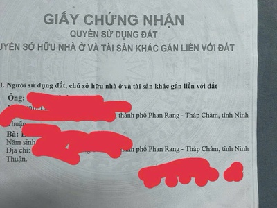 Siêu phẩm    giá tốt   chính chủ bán nhà đất trung tâm tp phan rang - tháp chàm, ninh thuận 1