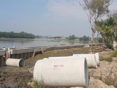 Đất đẹp - giá tốt - chính chủ bán đất mặt tiền bê tông tại xã hướng thọ phú, tp tân an, long an 1