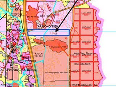 Hiếm dãy đất nền 2 mặt tiền trước cổng kcn sam sung-yên bình. diện tích 108m2, là đất sau đấu giá 2