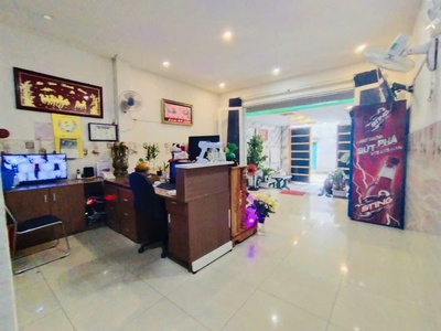 Đầu tư chốt gấp mặt tiền khu vip họ lê 220m2,5 tầng btct thang máy chỉ 50tr/m2 4