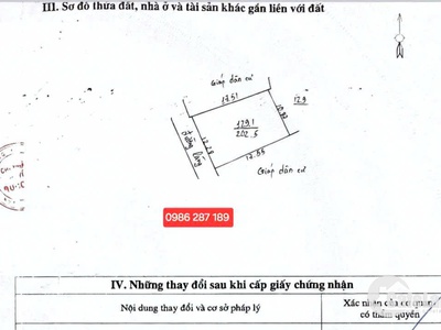Gia đình cần chuyển nhượng lô đất tại thôn yên thái, xã đông yên, huyện quốc oai, hà nội. 0