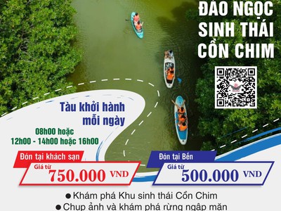 Khám phá  Lá phổi Xanh  TP. Quy Nhơn - Cồn Chim 0