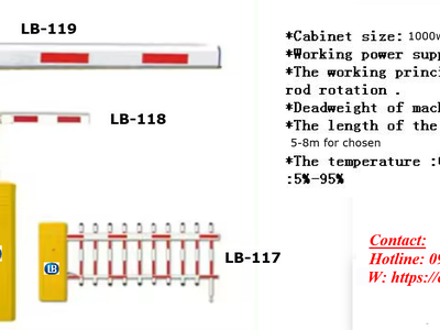 Cổng xếp barrie tự động- CTY LAN BÙI 1