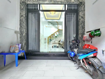 Nhà sổ riêng mới xây, 4 tầng, hẻm 3m, huỳnh tấn phát, thị trấn nhà bè. 0