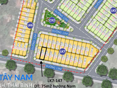 Bán căn ngoại giao 75m2 dự án Elite Central Đồng Hoà, Kiến An 2