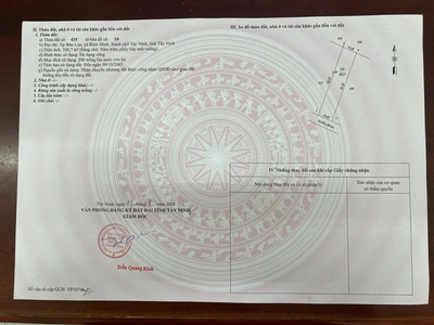 Chính chủ cần bán 2 lô đất liền kề ở ấp bàu lùn - xã bình minh - tp. tây ninh - tỉnh tây ninh. 4