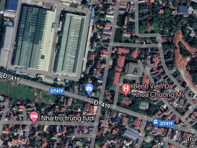 Cc gửi bán 45,3m  ngay sát cổng bệnh viện huyện cm gá 1x tỉ 0