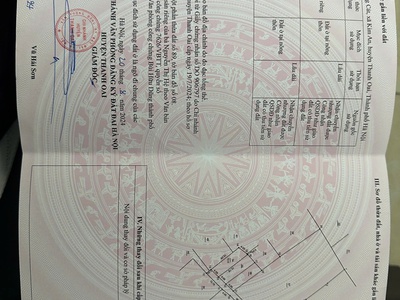 Chỉ 1tỷ4xx sở hữu ngay 72,5m2 đất thị trấn kim bài. mt 4,68m hậu 4,89m. sổ đẹp sang tên ngay 4