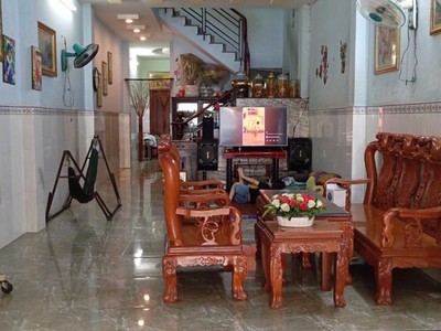 Nhà mt đường số 6 lx tđ, 106m2, 1 lầu, 3pn, 4x28m, đ.6m chỉ 9.x tỷ 0