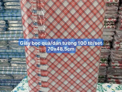 Giấy bọc quà-dán tường 10 tờ lớn chỉ 79k 0