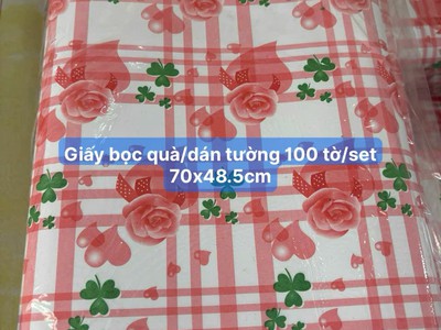Giấy bọc quà-dán tường 10 tờ lớn chỉ 79k 2