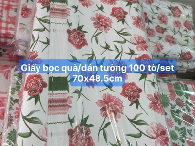 Giấy bọc quà-dán tường 10 tờ lớn chỉ 79k 3