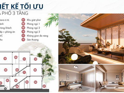 Bán nhà phố liền kề phong cách NHẬT BẢN CÁT TƯỜNG J-HOME BÌNH DƯƠNG , 1 TRỆT 1 LẦU 111,8m2 5