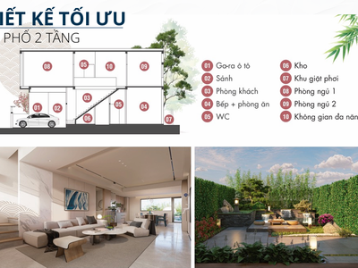 Bán nhà phố liền kề phong cách NHẬT BẢN CÁT TƯỜNG J-HOME BÌNH DƯƠNG , 1 TRỆT 1 LẦU 111,8m2 7