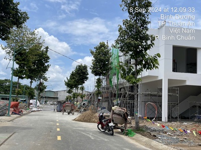 Bán nhà phố liền kề phong cách NHẬT BẢN CÁT TƯỜNG J-HOME BÌNH DƯƠNG , 1 TRỆT 1 LẦU 111,8m2 1