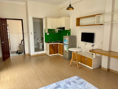 Cho thuê căn hộ studio full nội thất tại 36 trương quyền, phường võ thị sáu, quận 3, tp hcm 1