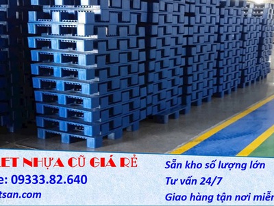 Pallet nhựa cũ Tây Ninh giá tốt chất lượng cao 1