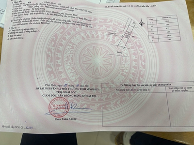 Bán đất băng 2 Tôn Đức Thắng, Minh Quyết, Khai Quang, Vĩnh yên, Vĩnh Phúc 0