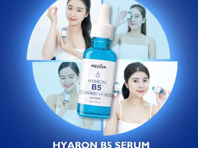 Mediva Hyaron B5 Serum  chiến thần  Dưỡng ẩm da mùa hanh khô đây rồi 0