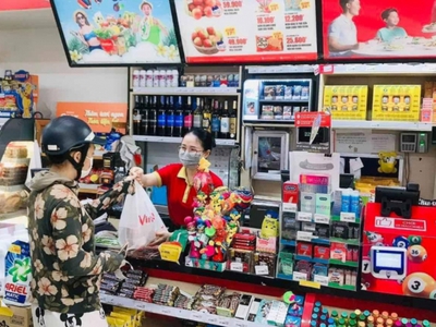 Siêu thị mini tuyển gấp LĐPT 0