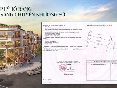 Bất động sản dự án HoiAn Legacity, ngay cạnh phố cổ, quy mô nhất thành phố 4