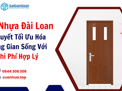 Cửa nhựa Đài Loan cao cấp sgd 2