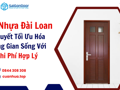 Cửa nhựa Đài Loan cao cấp sgd 3