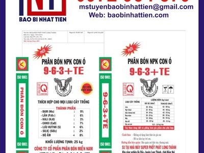 Chuyên cung cấp bao bì PP dệt, bao PP dệt đựng phân bón 5