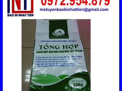 Chuyên cung cấp bao bì PP dệt, bao PP dệt đựng phân bón 13