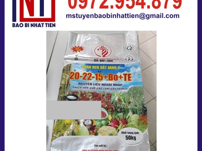 Chuyên cung cấp bao bì PP dệt, bao PP dệt đựng phân bón 0