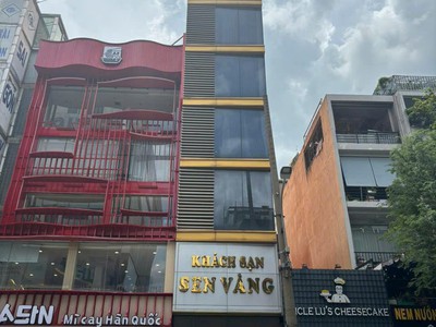 Khách sạn mặt tiền kinh doanh sầm uất sư vạn hạnh hầm 10tầng, 40tỷ 1