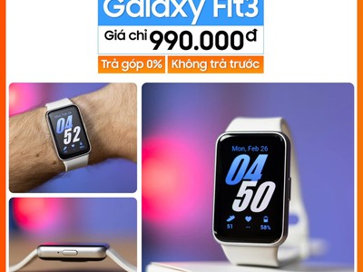 Mua Ngay Đồng hồ thông minh Galaxy Fit 3 giá rẻ tại Bình Dương 0