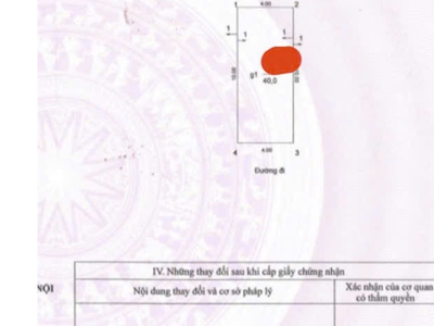 Bán liền kề 40m2 - khu phân lô đại học Sư Phạm - Trần Quốc Hoàn - Cầu Giấy 4