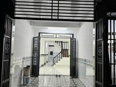 Nhà 1 lầu mới rất đẹp ngay mặt tiền thới tam thôn 16 kinh doanh đa ngành 0