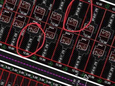 Mặt bằng xã đông minh, huyện đông sơn, thanh hóa. 2 lô biệt thự : 1