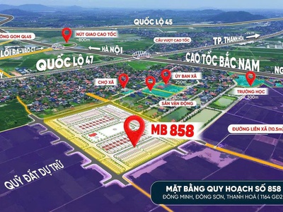 Mặt bằng xã đông minh, huyện đông sơn, thanh hóa. 2 lô biệt thự : 0