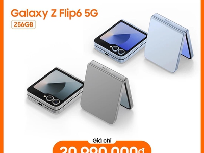 Trên tay Galaxy Z Flip 6 - gập cực chất - giá siêu hời 0