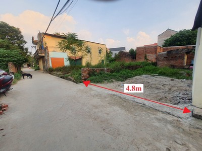 71m - mặt tiền 4.8m - đường to - ngay gần ql6 - phú nghĩa, chương mỹ, hà nội  - anh chủ nhà cần 0