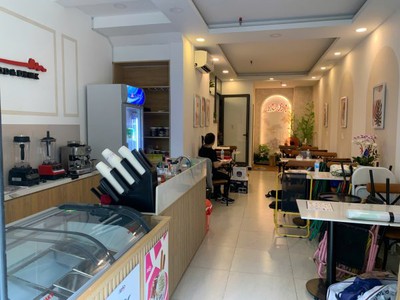 Quận tân phú    sang rẻ quán ăn -cafe   kem shop house   máy lạnh khu cc chung cư emerald 2