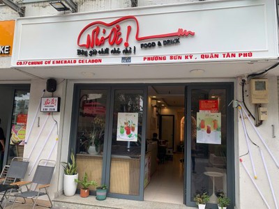Quận tân phú    sang rẻ quán ăn -cafe   kem shop house   máy lạnh khu cc chung cư emerald 0