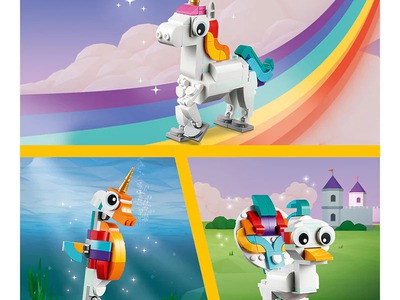 Vui Tết Trung Thu Với Bộ Đồ Chơi LEGO 3 Trong 1 Kỳ Lân Sắc Màu 1