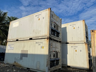 Thanh Lý Cont 20RF - 40 RF Máy DAIKIN cấp đông 0