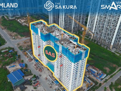 Chủ nhà nhờ bán căn 2PN2WC mới toanh bên SA5 Vinhomes Smart City với giá 3,8 tỷ bao phí 1